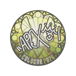 Sticker | apEX | Cologne 2026