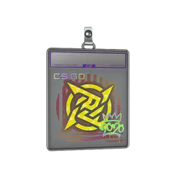 Sticker Slab | Ninjas in Pyjamas (Holo) | 2020 RMR