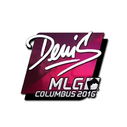 Sticker | denis (Foil) | MLG Columbus 2016