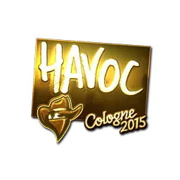 Sticker | Havoc (Gold) | Cologne 2015