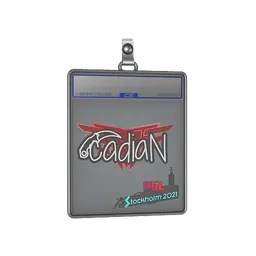 Sticker Slab | cadiaN | Stockholm 2021