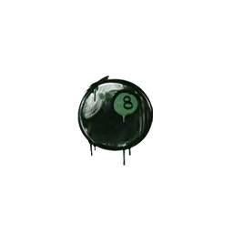 Sealed Graffiti | 8-Ball (Jungle Green)