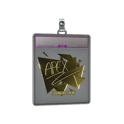 Sticker Slab | apEX (Gold) | Cologne 2016