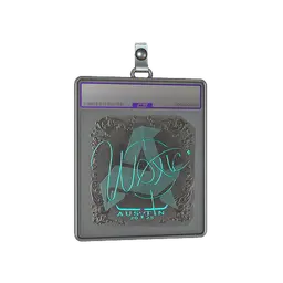 Sticker Slab | woxic (Foil) | Austin 2025