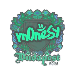 Sticker | m0NESY | Budapest 2025