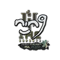 Sticker | nin9 | Antwerp 2022