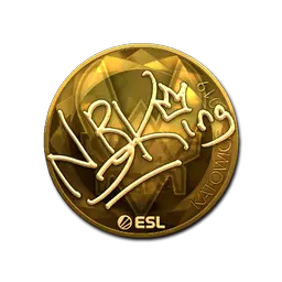 Sticker | NBK- (Gold) | Katowice 2019