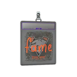 Sticker Slab | fame (Foil) | Austin 2025