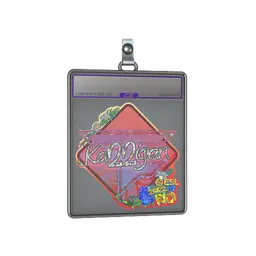 Sticker Slab | karrigan (Glitter) | Rio 2022
