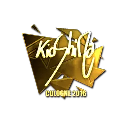 Sticker | kioShiMa (Gold) | Cologne 2016