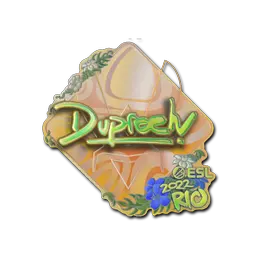 Sticker | dupreeh (Holo) | Rio 2022