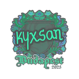 Sticker | kyxsan | Budapest 2025