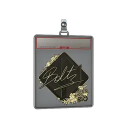 Sticker Slab | boltz (Gold) | Rio 2022