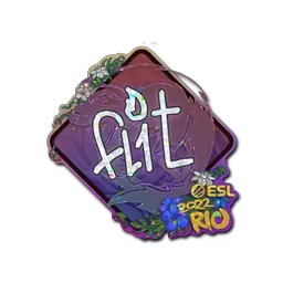 Sticker | FL1T (Glitter) | Rio 2022