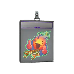 Sticker Slab | Friendly Fire (Holo)