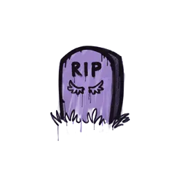 Sealed Graffiti | Tombstone (Violent Violet)
