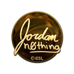 Sticker | n0thing (Gold) | Katowice 2019