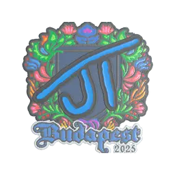 Sticker | JT (Embroidered) | Budapest 2025