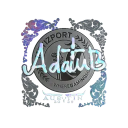 Sticker | adamb (Holo) | Austin 2025