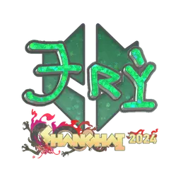 Sticker | TRY (Glitter) | Shanghai 2024