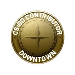 Downtown Map Coin