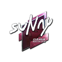 Sticker | suNny (Foil) | Boston 2018