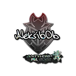 Sticker | Aleksib (Glitter) | Antwerp 2022