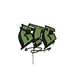 Sealed Graffiti | GTG (Battle Green)