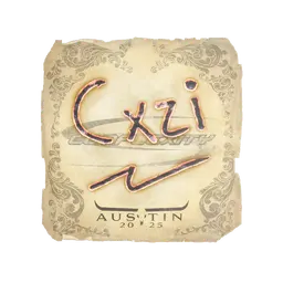 Sticker | Cxzi | Austin 2025