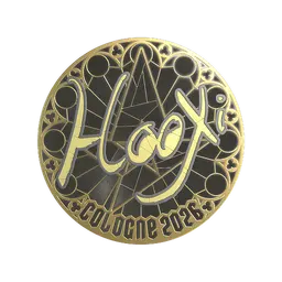 Sticker | HooXi (Gold) | Cologne 2026