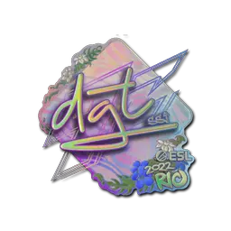 Sticker | dgt (Holo) | Rio 2022