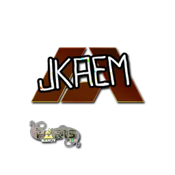 Sticker | jkaem (Glitter) | Paris 2023