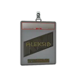 Sticker Slab | Aleksib (Gold) | Copenhagen 2024