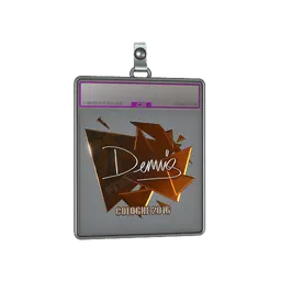 Sticker Slab | dennis (Foil) | Cologne 2016