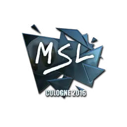 Sticker | MSL (Foil) | Cologne 2016