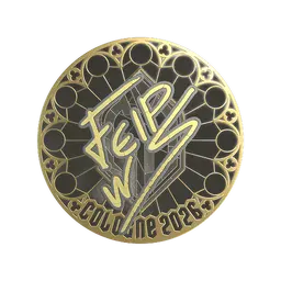 Sticker | felps (Gold) | Cologne 2026