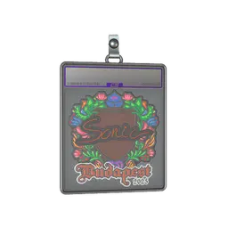 Sticker Slab | Sonic (Embroidered) | Budapest 2025