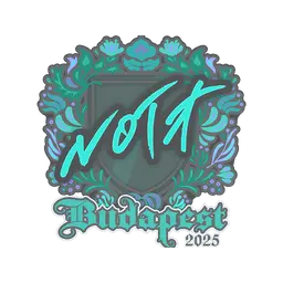 Sticker | nota | Budapest 2025