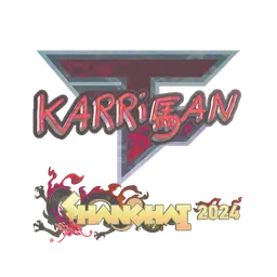 Sticker | karrigan (Holo) | Shanghai 2024