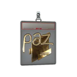 Sticker Slab | paz (Gold) | Boston 2018
