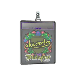Sticker Slab | xKacpersky (Embroidered) | Budapest 2025