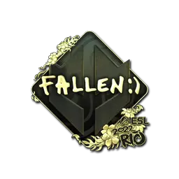 Sticker | FalleN (Gold) | Rio 2022