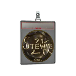 Sticker Slab | Stewie2K (Gold) | Katowice 2019