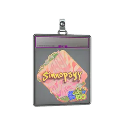 Sticker Slab | sinnopsyy (Holo) | Rio 2022