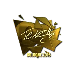 Sticker | TENZKI (Gold) | Cologne 2016