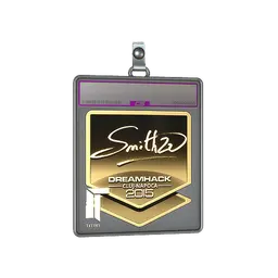 Sticker Slab | SmithZz (Gold) | Cluj-Napoca 2015