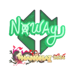 Sticker | noway | Shanghai 2024