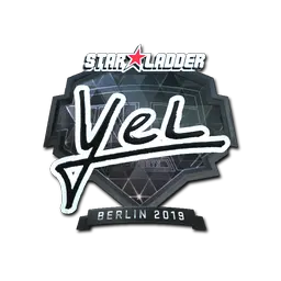 Sticker | yel (Foil) | Berlin 2019
