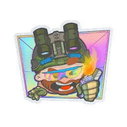 Sticker | Try Hard (Holo)