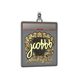 Sticker Slab | jcobbb (Gold) | Budapest 2025
